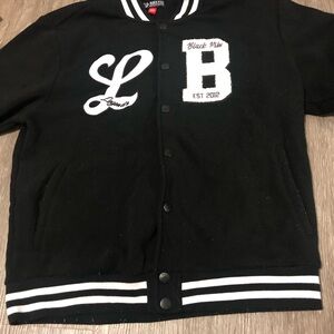 Black and white varsity Jacket